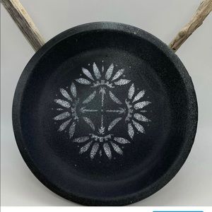 Hand painted ceramic plate